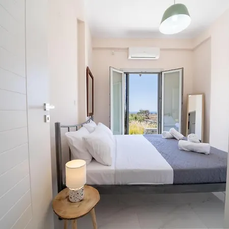 Apartmán Avra With Sunset View & Hot Tub In